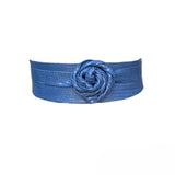 Wrap Belt – Blue PythonADA Collection Beltsbelts