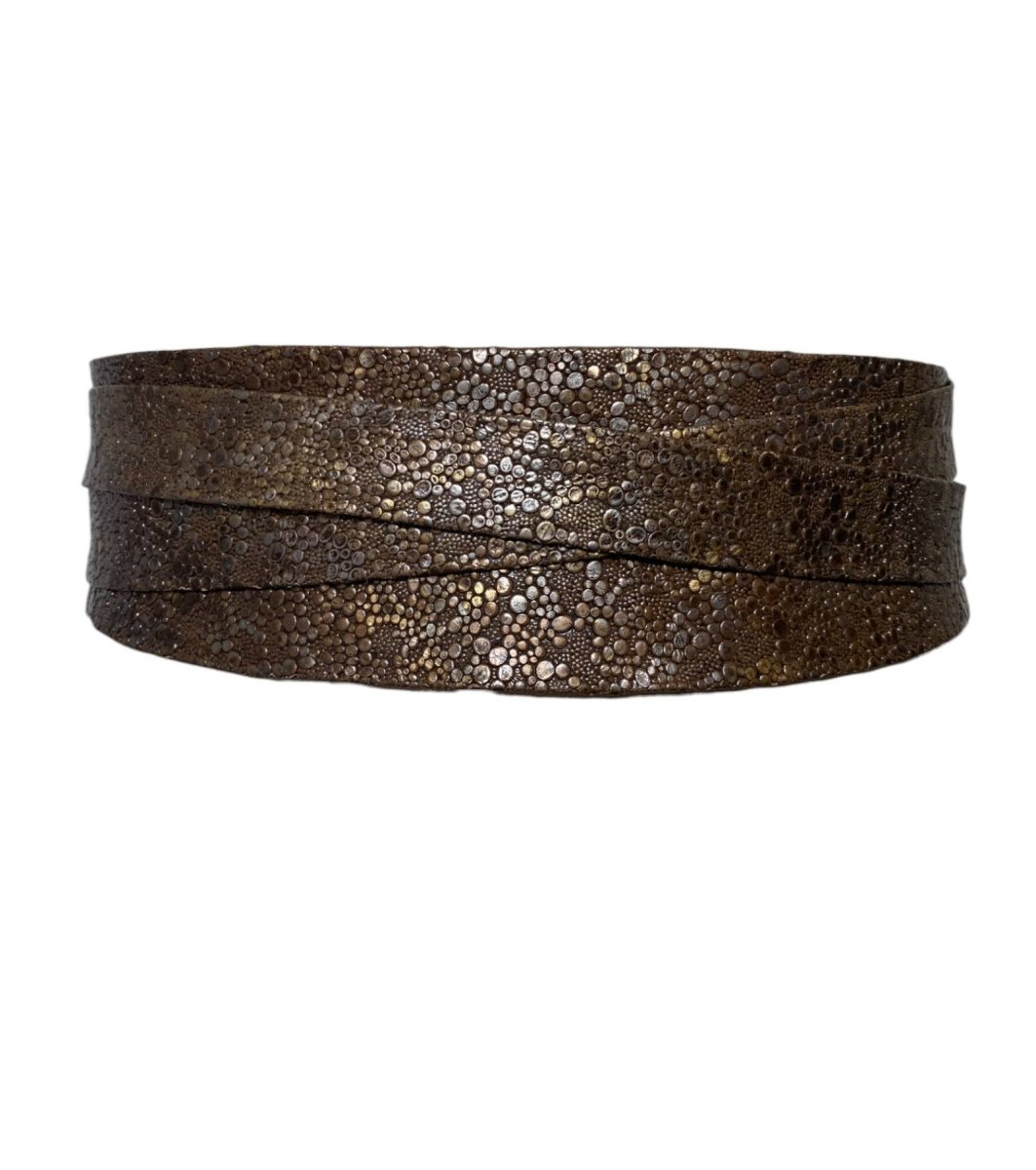 Wrap Belt - Chocolate Bubble - OSADA Collection Beltsbelts