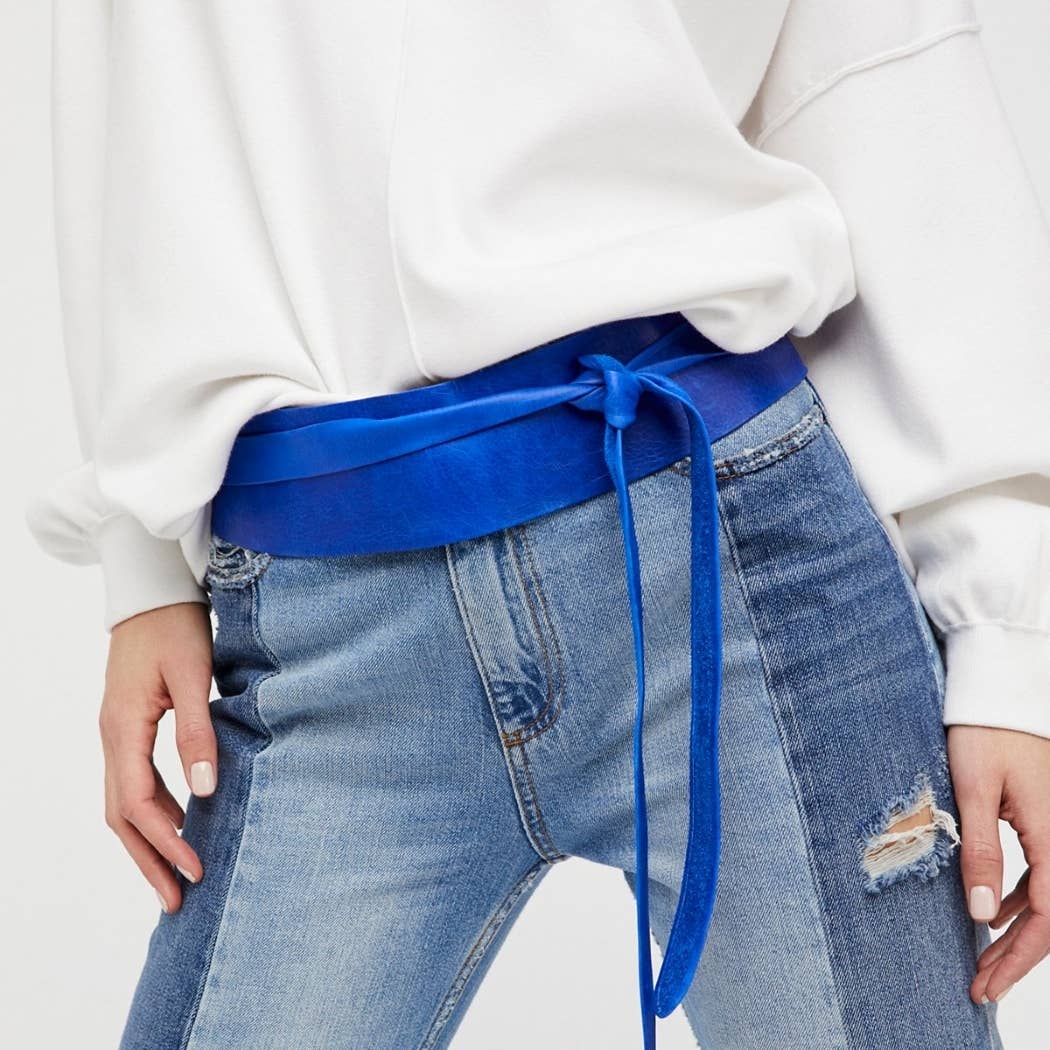 Wrap Belt - Electric Blue - OSADA Collection Beltsbelt