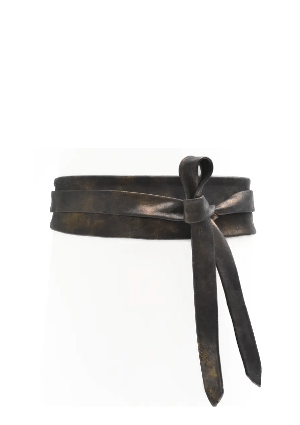 Wrap Belt - Midnight Bronze Black - OSADA Collection Beltsbelts