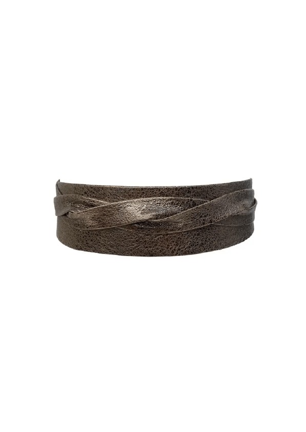 Wrap Belt - Midnight Bronze Black - OSADA Collection Beltsbelts