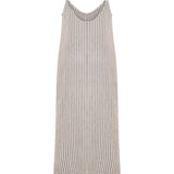 Yaz Dress - Burgundy StripesThe HandloomDress