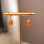 Yellow Natural Zircon/ Carnelian #5418-Carn-GMichelle PresslerEarrings