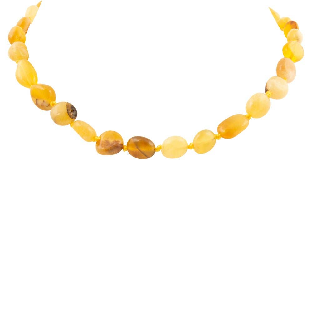 Yellow Opal Nugget Knotted NecklaceBarse JewelryNECKLACES
