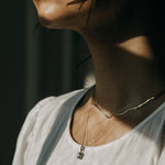 14k Solid Gold Herringbone Chain (2 Lengths)WellereeNecklaces