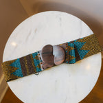 Ahmad Turquoise Beaded BeltErik & MikeBelts