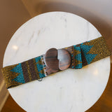 Ahmad Turquoise Beaded BeltErik & MikeBelts