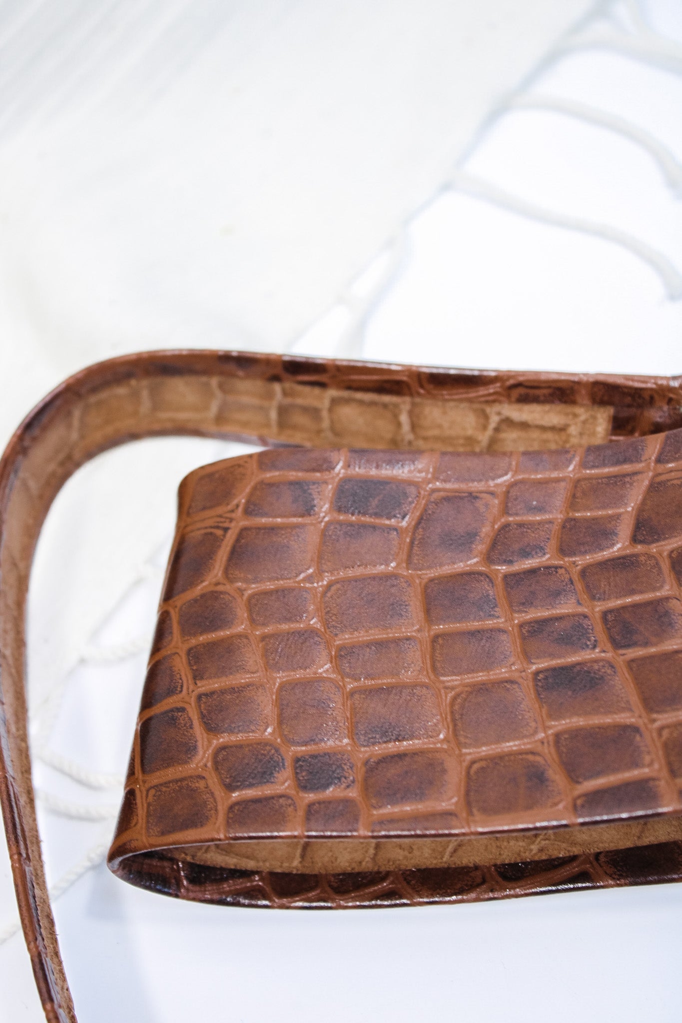 Alligator Tan Wrap BeltAdaBelts