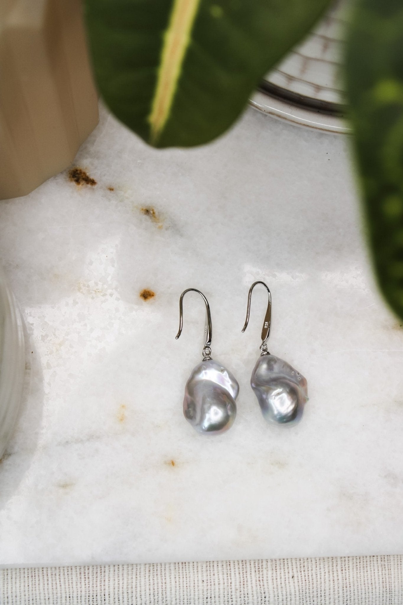 Baroque Pearl Earrings #8Rare FindsEarrings
