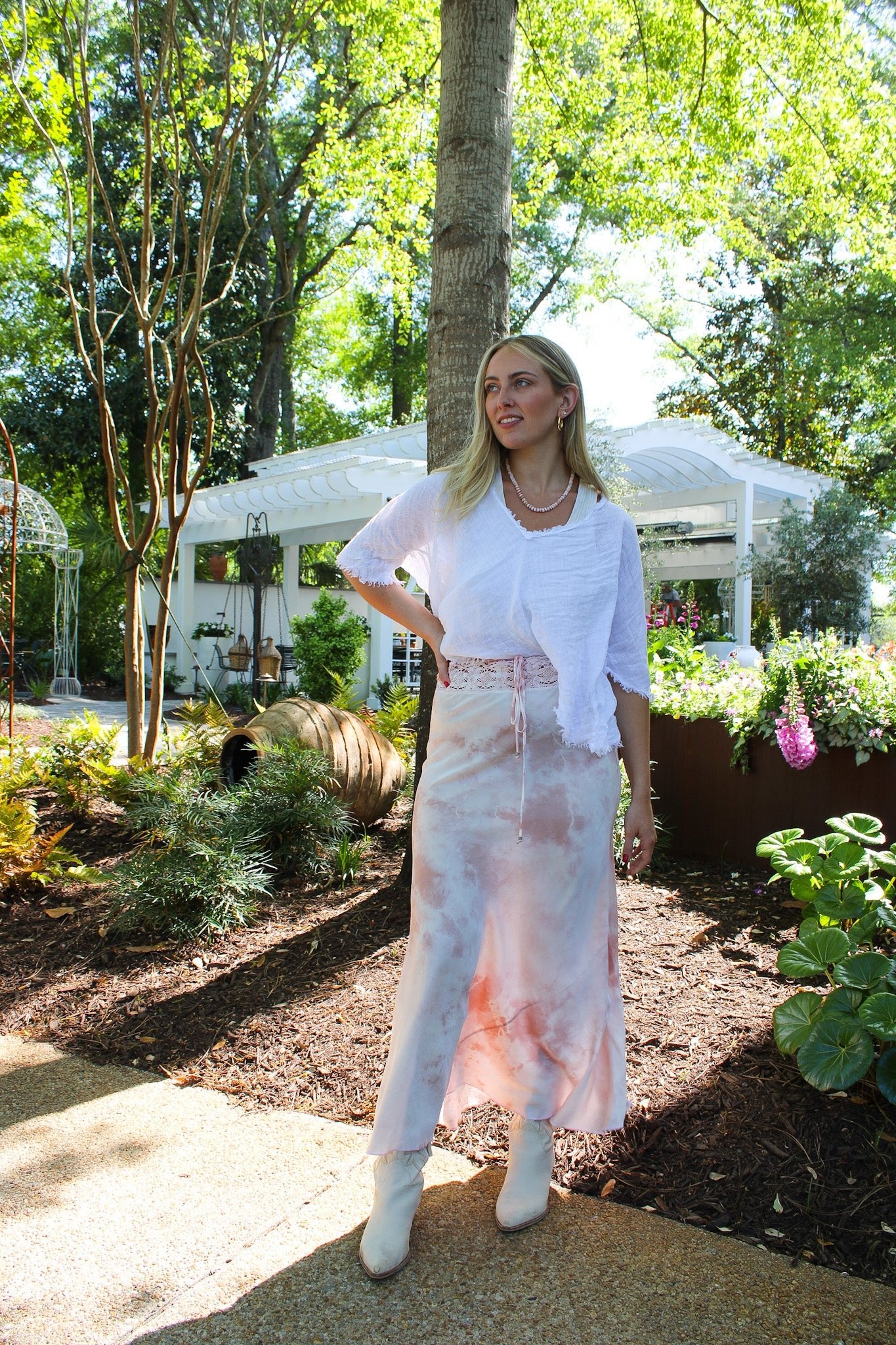 Bias Maxi Skirt/Dress - Rose GoldMichelle JonasSkirts