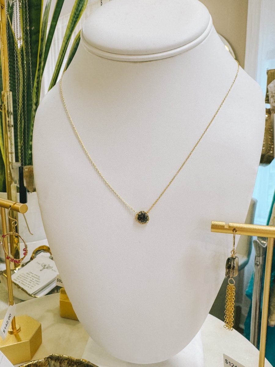 Black Diamond Cluster NecklaceMichelle Pressler