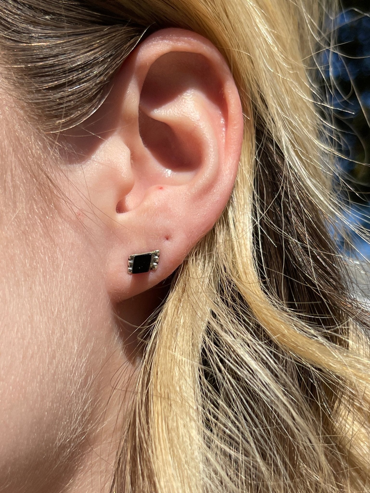 Black Onyx Stud EarringsRare Findsstuds
