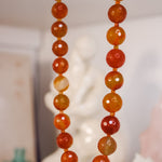Carnelian Statement Diamond Lock NecklaceBeth ZinkNecklaces