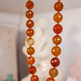 Carnelian Statement Diamond Lock NecklaceBeth ZinkNecklaces