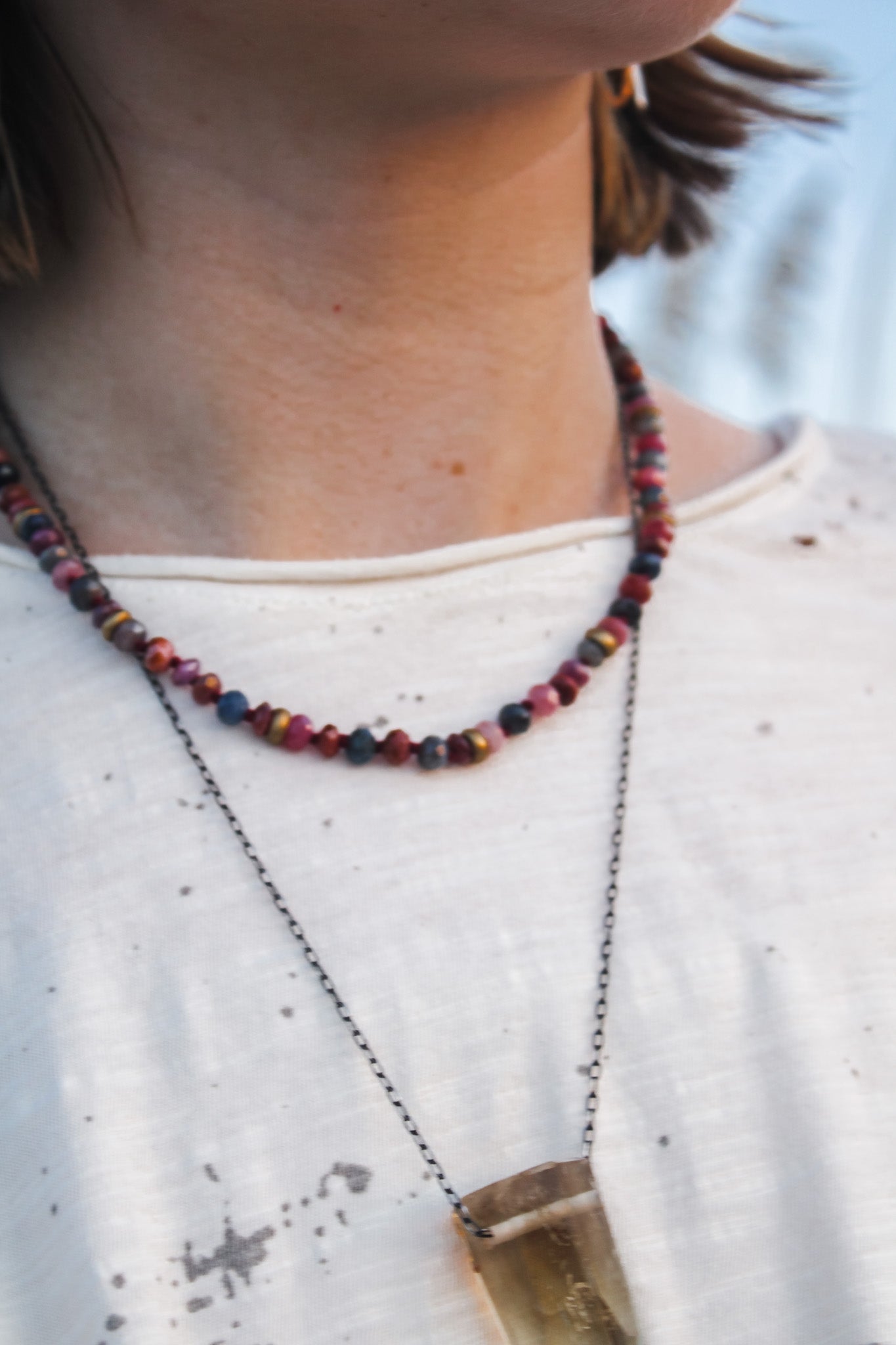 Colors of Sapphire Surfer NecklaceJoseph BrooksNecklaces