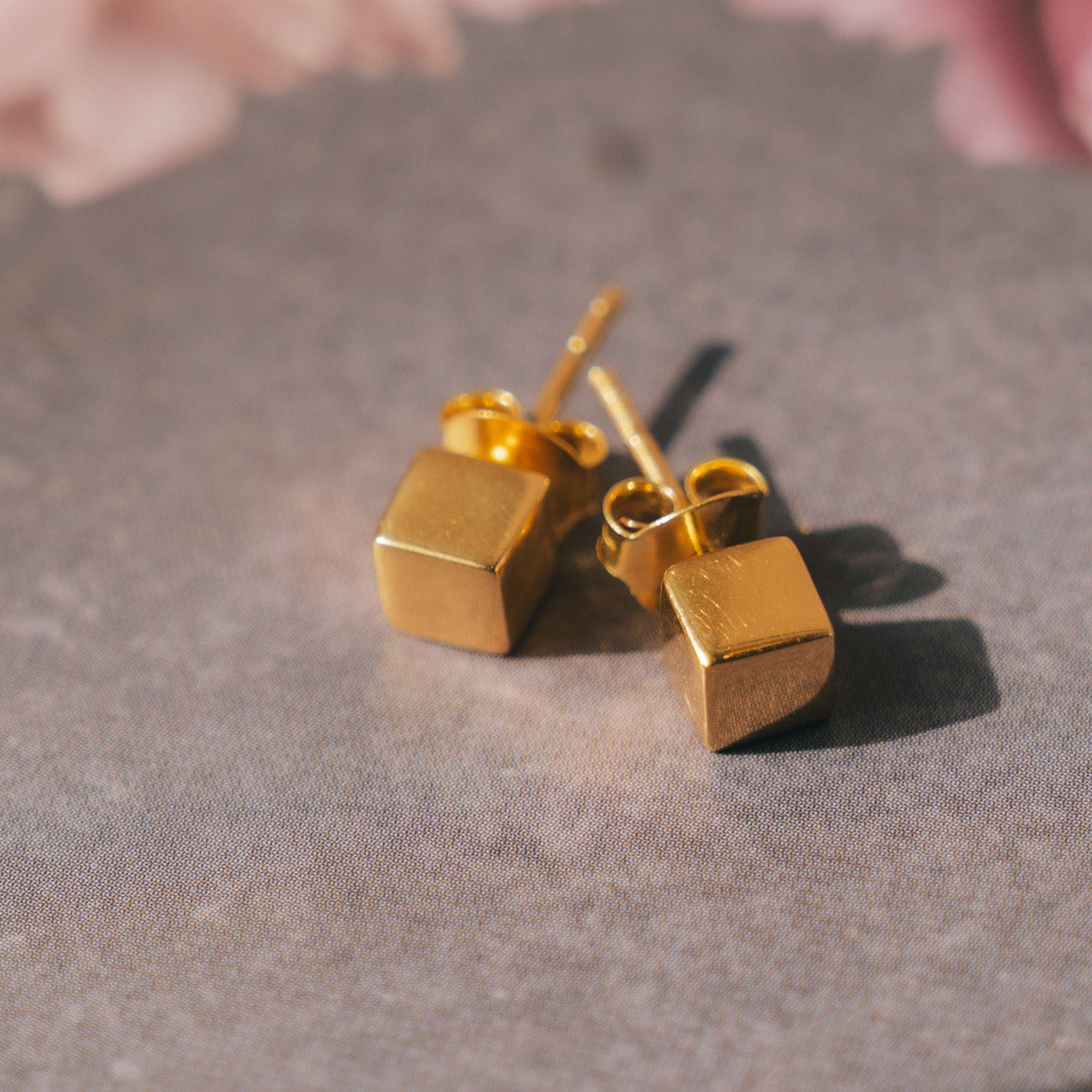 Cube Stud Earrings (2 Colors)TreisiEarrings