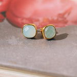 Cushion Studs: 24K Gold Vermeil (8 Colors)TreisiEarrings