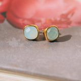 Cushion Studs: 24K Gold Vermeil (8 Colors)TreisiEarrings