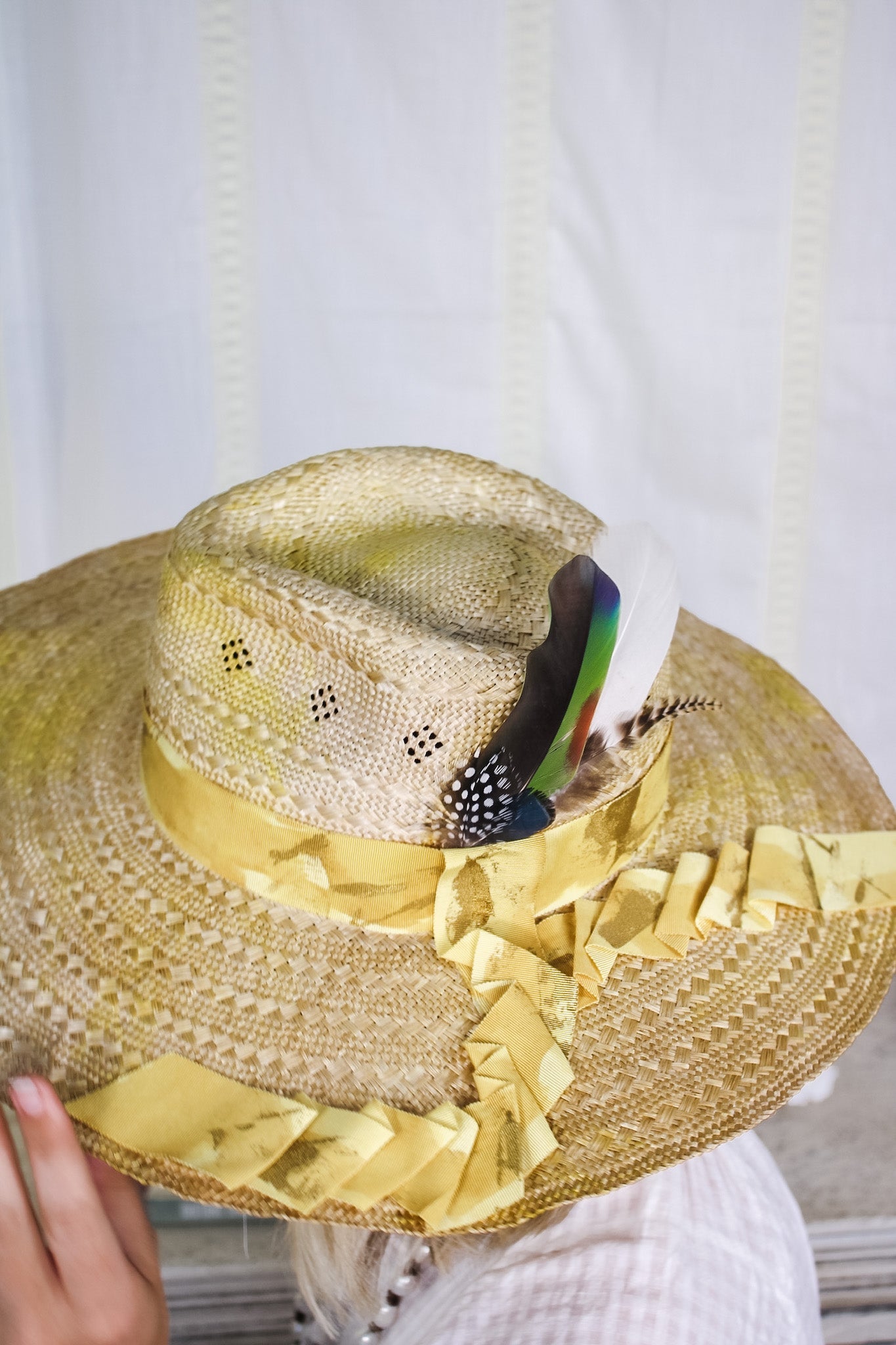 Custom Embellished Hat No. 4Jan Wutkowski x ZiabirdHats