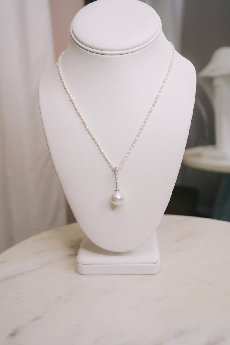 Edison Pearl NecklaceZiabirdNecklace