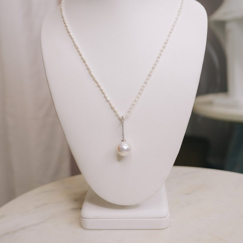 Edison Pearl NecklaceZiabirdNecklace