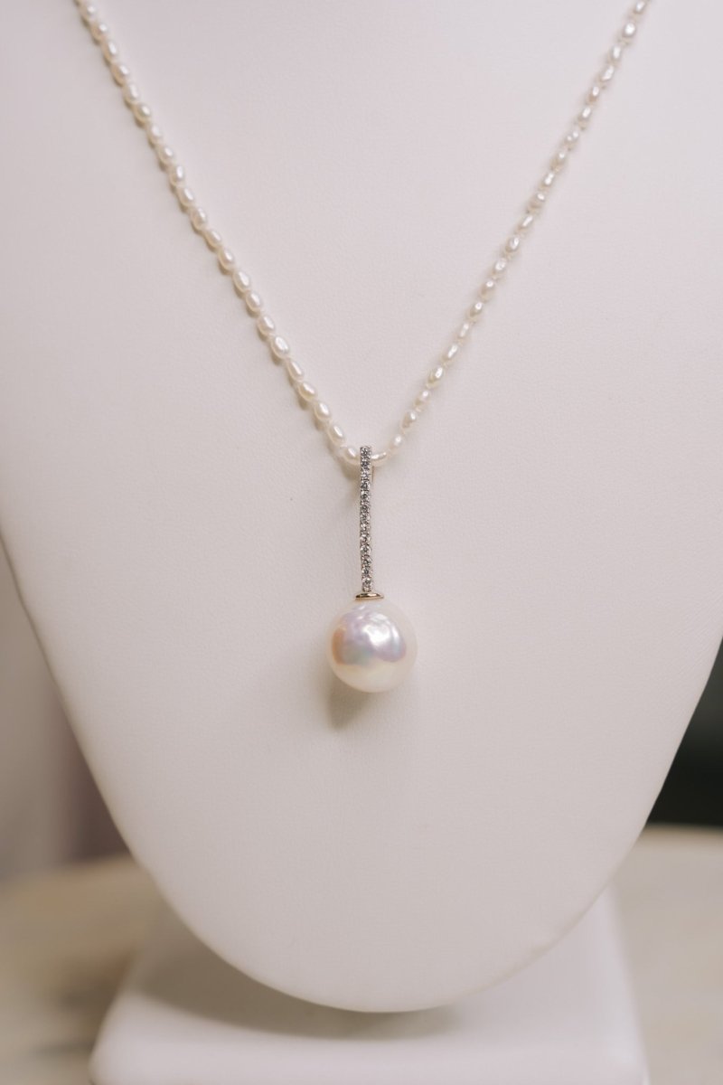 Edison Pearl NecklaceZiabirdNecklace