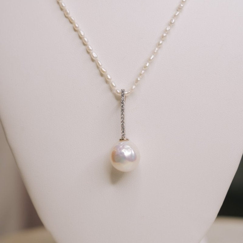 Edison Pearl NecklaceZiabirdNecklace