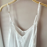 Fairie Slip Dress - White Cotton SilkCP ShadesDresses