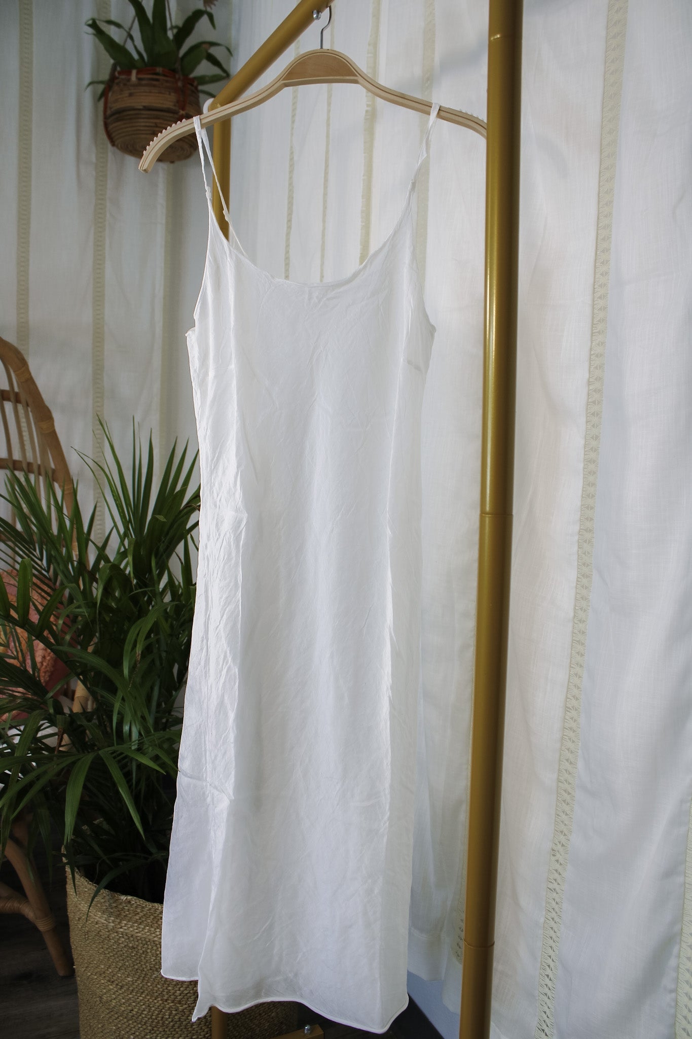Faye Slip - WhiteCP ShadesDress