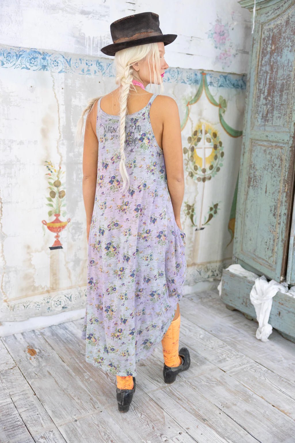 Floral Lana Tank Dress 1032 - Pressed FlowersMagnolia PearlDresses
