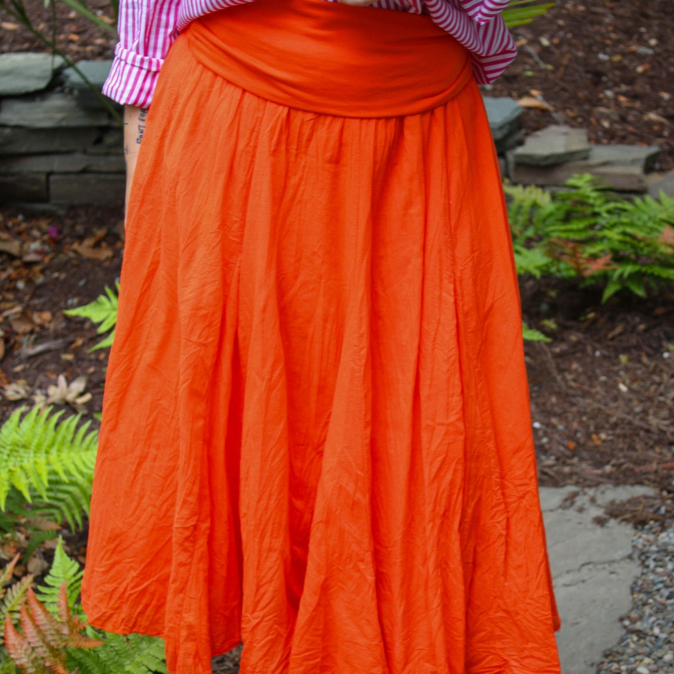 French Cotton Midi Skirt/Dress: Colorful Mix (5 colors)ColetteSkirts