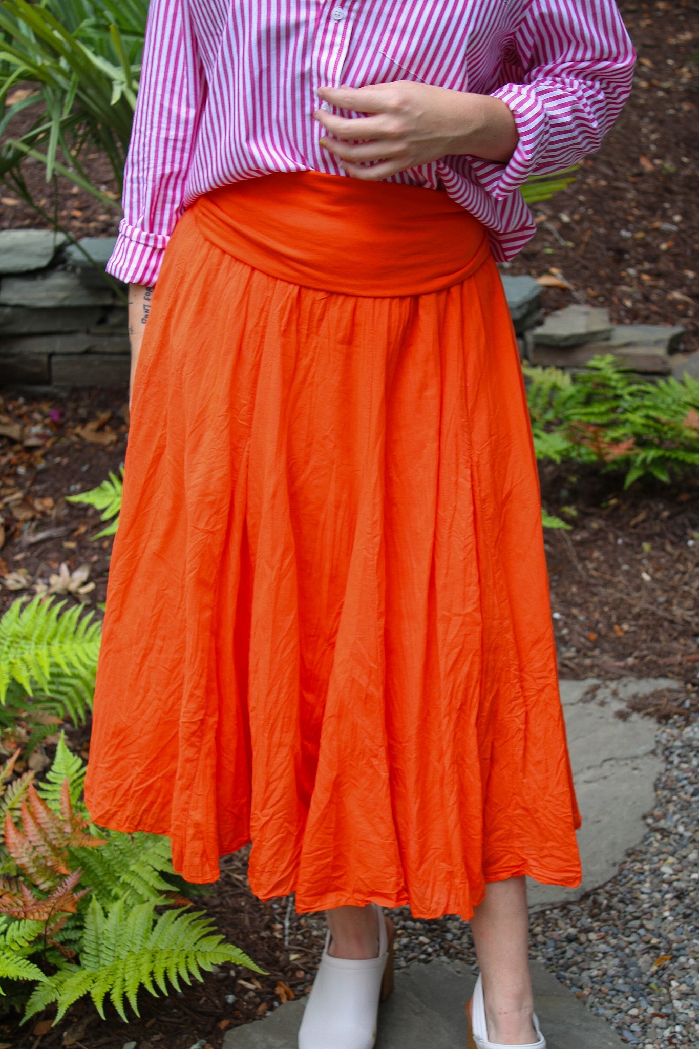 French Cotton Midi Skirt/Dress: Colorful Mix (5 colors)ColetteSkirts