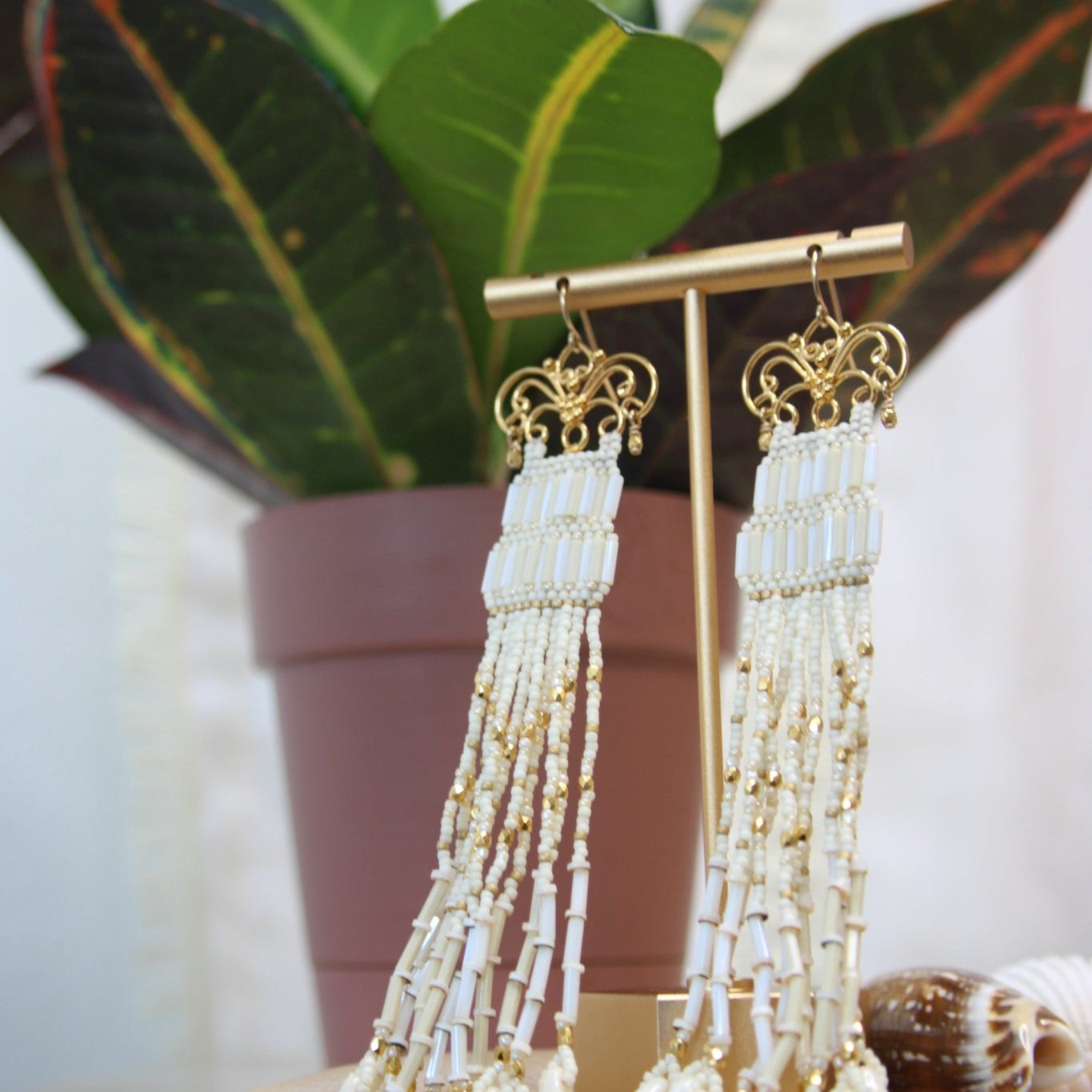 Gaudi Earrings - GoldDebra PyeattEarrings
