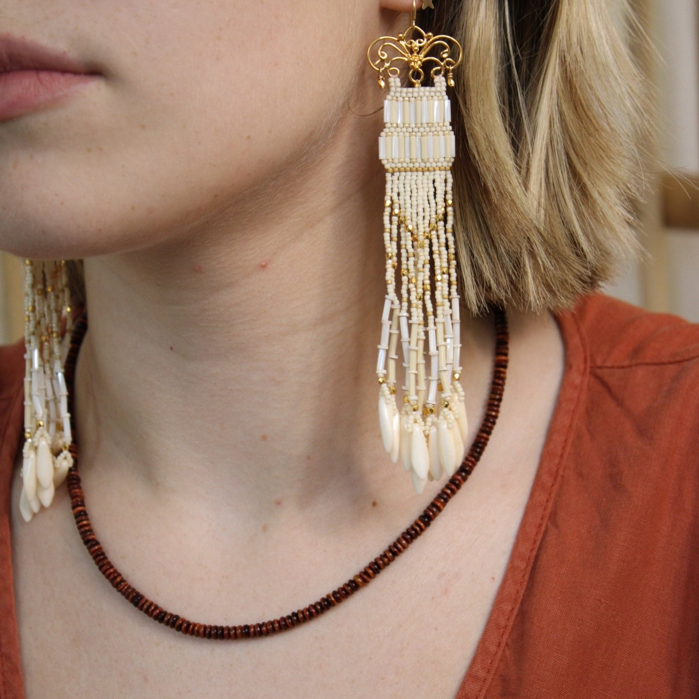 Gaudi Earrings - GoldDebra PyeattEarrings