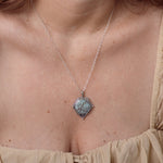 Hexagonal Dunes Necklace ◇ Hubei TurquoiseMAHKANecklace