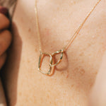 Interlocking Squares 10k NecklaceZiabird Private LabelNecklaces
