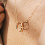 Interlocking Squares 10k NecklaceZiabird Private LabelNecklaces