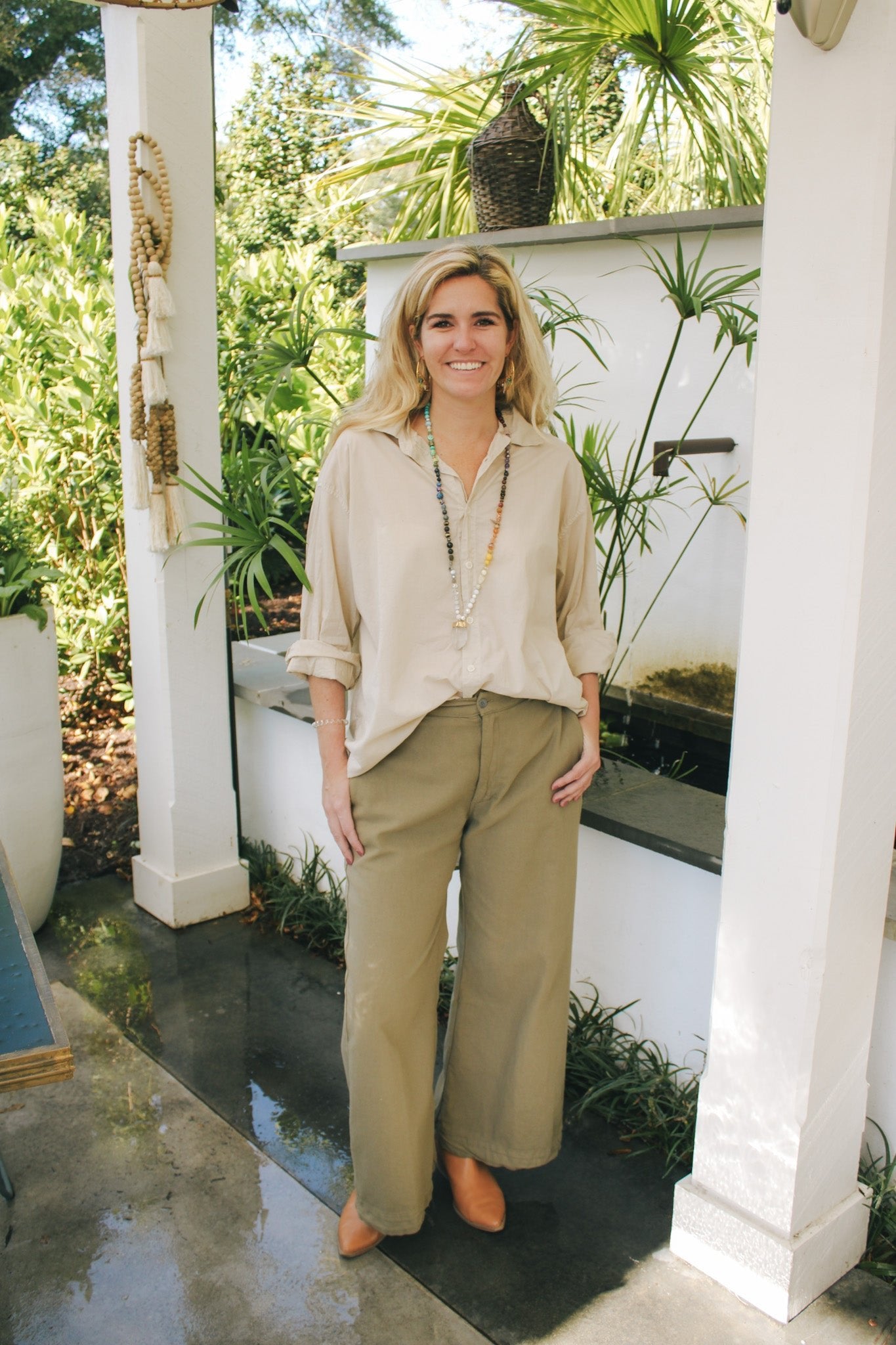 Jane Top- SandCP ShadesShirts