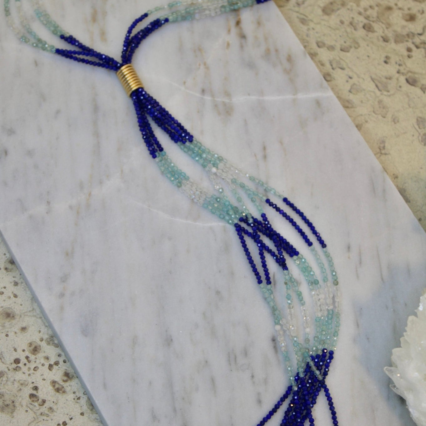 Lapis Y NecklaceBeth ZinkNecklace