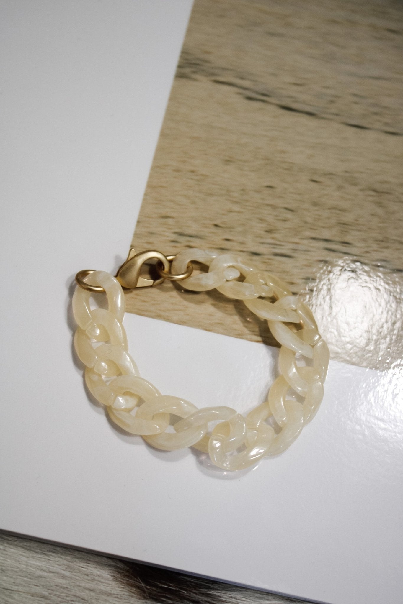 Marbled Acrylic Chain BraceletRobin JacksonBracelet