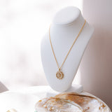 Mother of Pearl Pave Diamond Pendant NecklaceBeth ZinkNecklaces