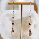 MP 5047 Straw Rhod EarringsMichelle PresslerEarrings