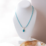 Opal Pendant Necklace, Apatite & PyriteBeth ZinkNecklaces
