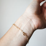 Paperclip Bracelet- Golden LabradoriteCLP JewelryBracelet