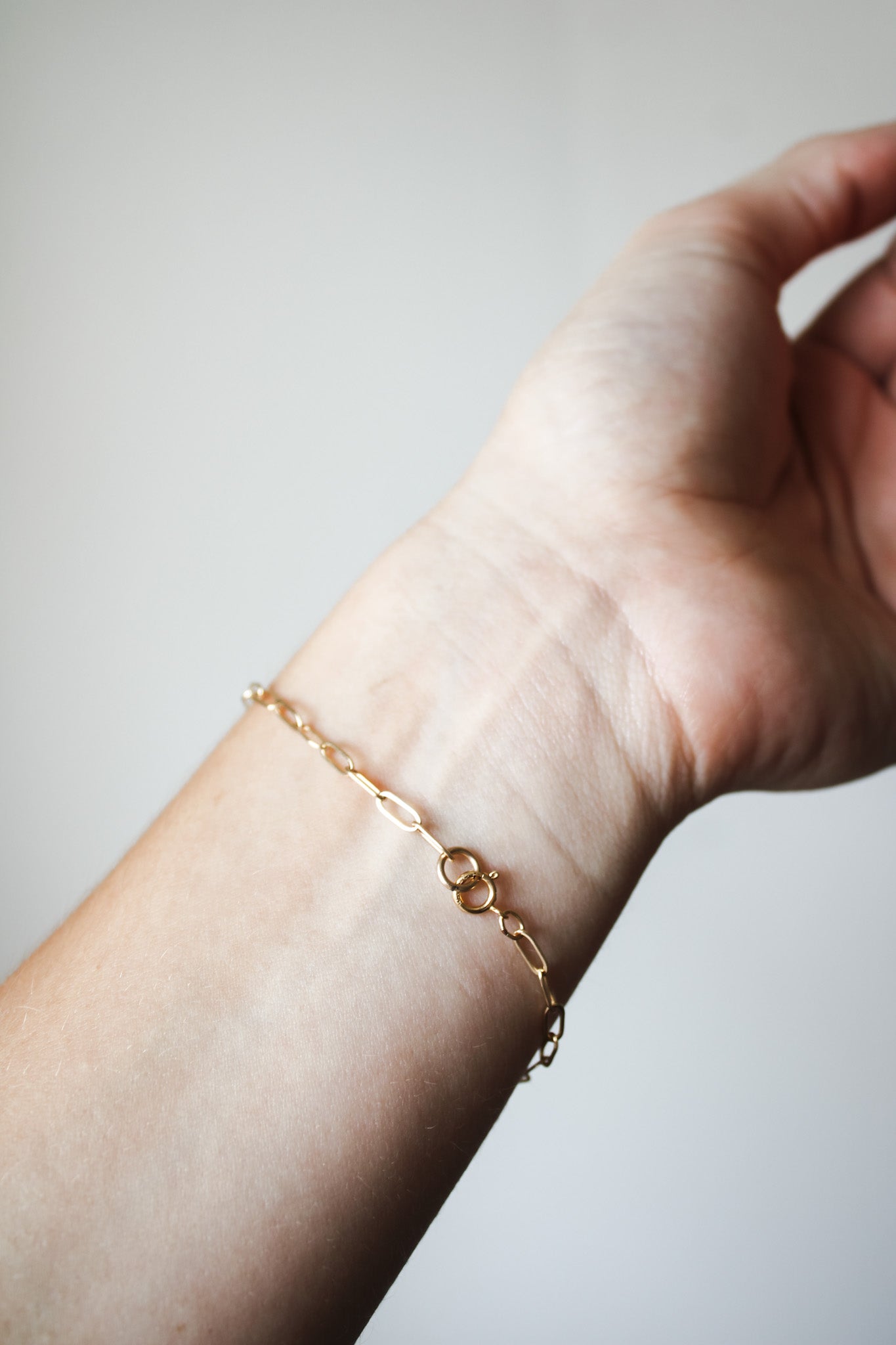 Paperclip Bracelet- Golden LabradoriteCLP JewelryBracelet