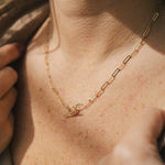 Paperclip & Toggle 10k Chain NecklaceZiabird Private LabelNecklaces