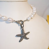 Pavé Diamond Starfish NecklaceBeth ZinkNecklace