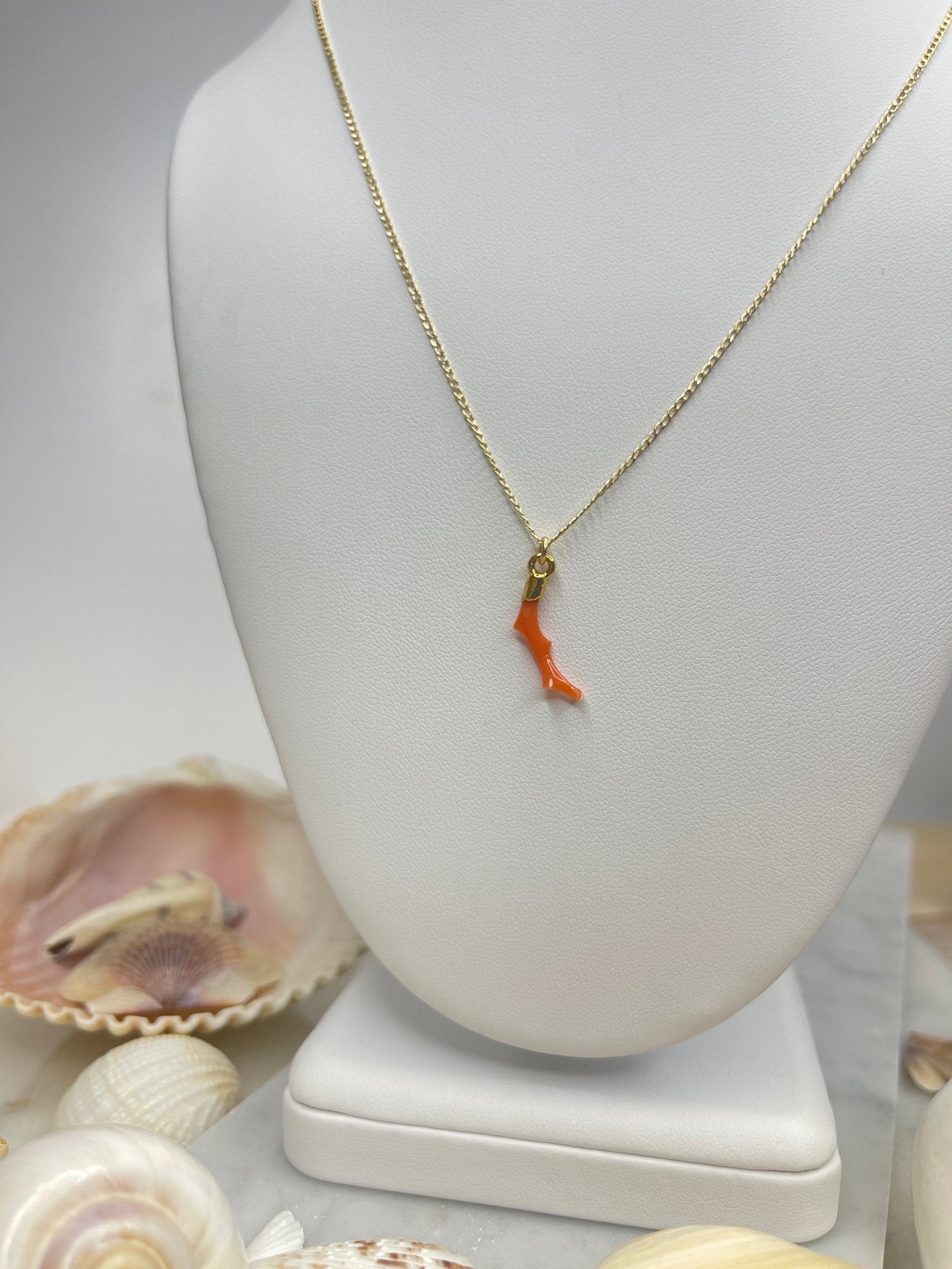 Pink Coral Branch NecklaceRise Hawaii JewelryNecklace