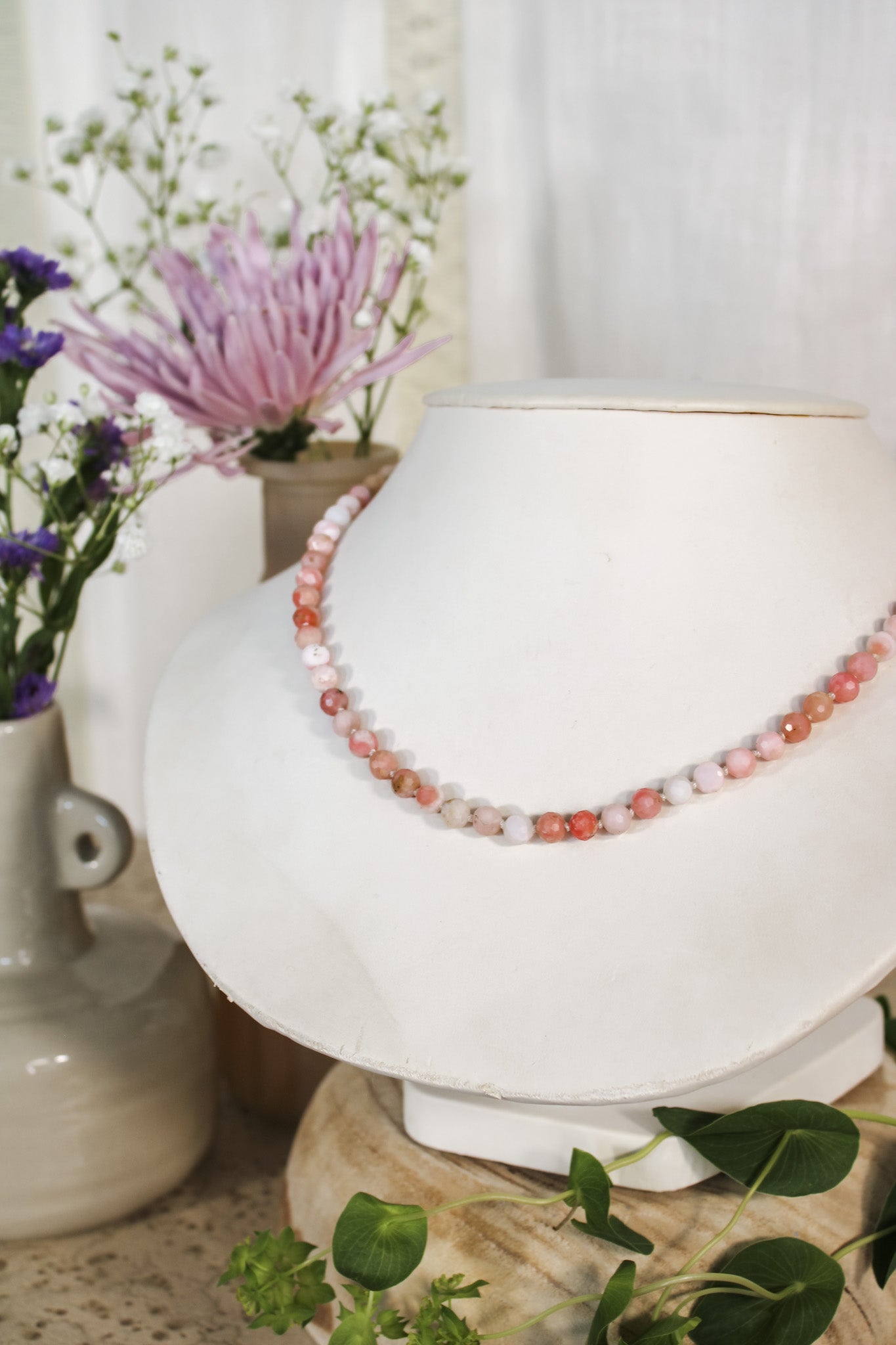 Pink Opal Necklace #5039James & JezebelleNecklace