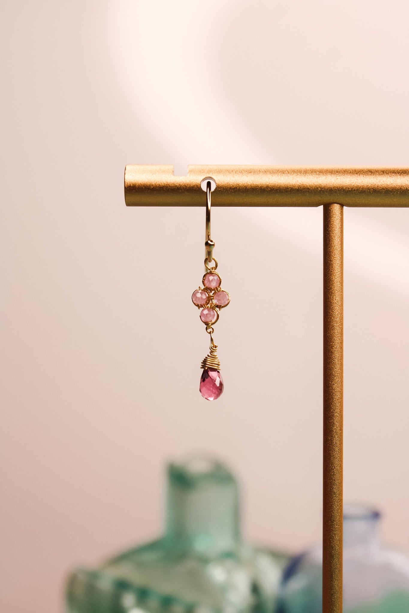 Pink Sapphire Earrings #4715Michelle PresslerEarrings
